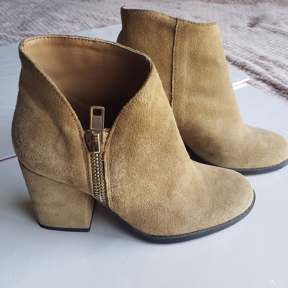 ZARA Suede Booties